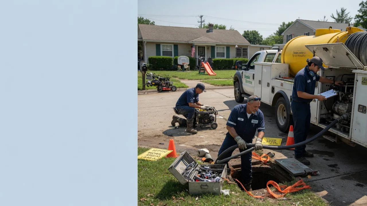 Septic Tank Pumping in Bronte, TX near me